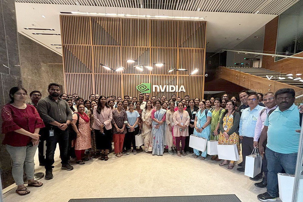 Global Infoventures Pvt. Ltd. successfully conducted a first-of-its-kind DLI Workshop for
faculty members from VTU (Visvesvaraya Technological University)! 
